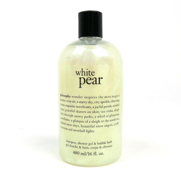 Philosophy Bath & Body Philosophy White Pear 6 Oz 48 Ml Unisex
